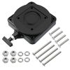 Vanshly 2207003 Low-Profile Swivel Mounting Base Compatible with Cannon Downrigger,Black Composite