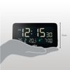 BRAUN Brown Digital Alarm Table Clock, Black