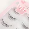 CLEAREYELASH Natural False Eyelashes, Natural 3D Eyelashes, 5 Pairs (N02 Pure)