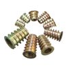 VEDA M8 TYPE D THREADED WOOD INSERT NUTS (PACK OF 25) (M8 x 25mm)
