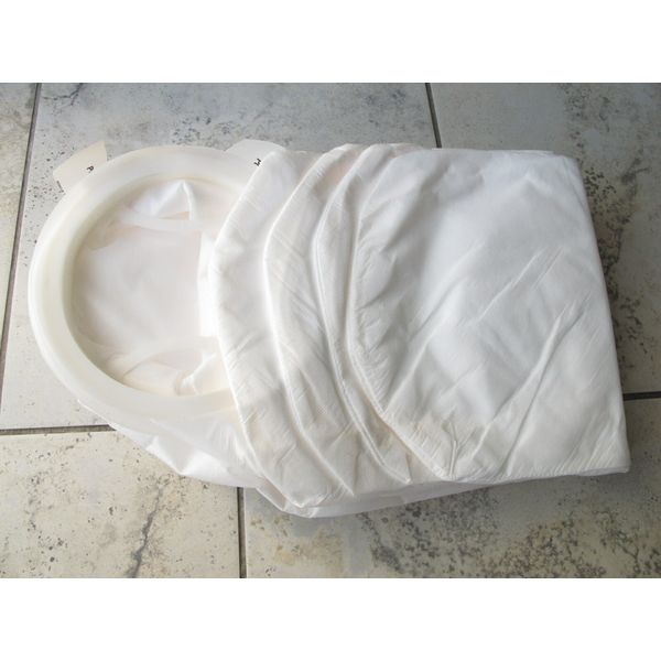  Filtration Plus #2 (7x32") Polypropylene Liquid Filter Bags,10 Micron - Lot (4)