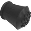 New Walking Stick Ferrules, Heavy Duty 25mm (1 Inch) Black 2 Ferrules