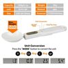 Digital Spoon Scale High Precision 500G/0.01G Measuring Spoon w/ Display (White)