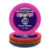 Party Essentials Hard Plastic 9-Inch Round Party/Luncheon Plates, Assorted Neon, 20-Count
