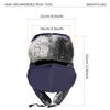 Kono Unisex Cap-5 Ny Bomber Hat, Navy, L UK