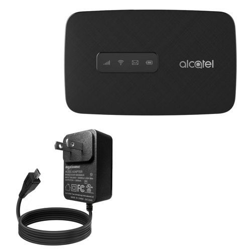 BoxWave Charger Compatible with Alcatel LINKZONE Mobile Hotspot - Wall Charger Direct (15W), Rapid Charge Your Device with Built-in 6ft Cable