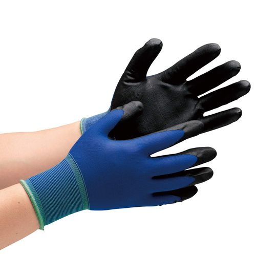 Midori Anzen Thin Nitrile Coated Back Gloves M MHG-150N-M
