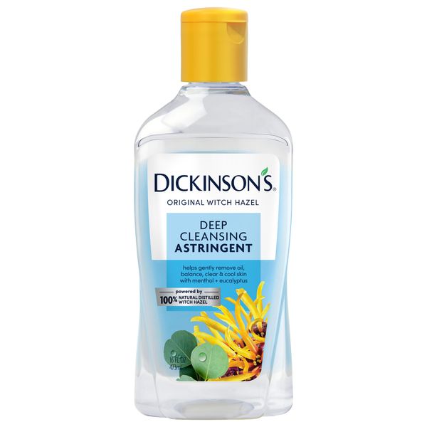 Dickinson's Enhanced Witch Hazel Extra Strength Deep Cleansing Astringent, 16 Fluid Ounce