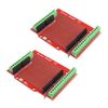 Jopto 2PCS Proto Screw Shield Assembled Terminal Point Prototype Expansion Board Opening Source Reset Button PCB Bare Board PCB Bareboard DIY