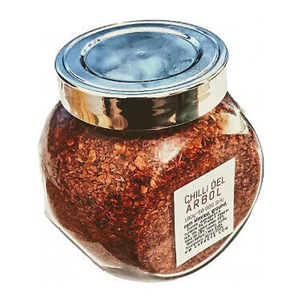 Chilli Del Árbol in glas, sun dried, 100g