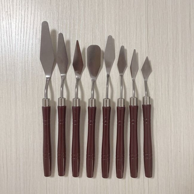 Painting Knives Set, 11 Pcs Palette Knife for Acrylic Painting Stainless  Steel Paint Spatula for Oil Painting Supplies, Color Mixing Scraper for  Oil, Canvas, Acrylic Painting