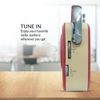 SuperSonic SC-1201BTRED Retro Bluetooth Speaker - Red