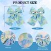 1pcs Gradient Bow Hair Clip (Blue)