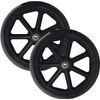 2Pcs Wheels Replacement for Wheelchairs, 8" X 1" Rollator Wheels, Anti-Slip Repl