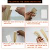 Hair Extension Tape Tabs, 180 Pieces Double Sided Adhesive Tapes in Hair Extensions, Human Hair Tape Beauty Tool for Women Hair Weft, Replacement - 4 x 0.8cm (White)
