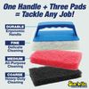 STAR BRITE Scrub Kit Handle/3 pads (040023PW)