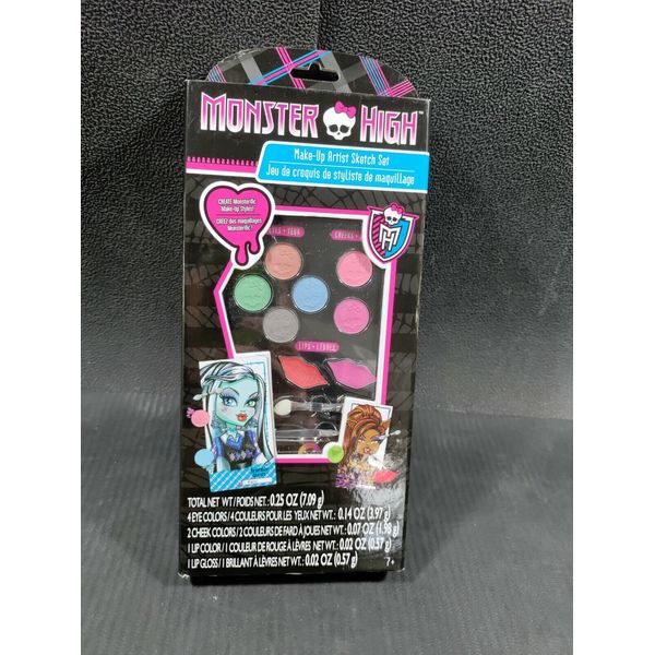 Monster High Makeup Artist Sketch Set For Draculaura Frankie Clawdeen