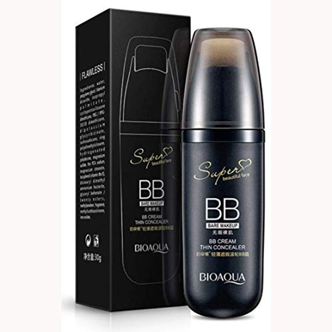 BIOAQUA BB Cream Thin Concealer Perfect Super Beautiful Face Bare Makeup Cover Pores Brighten Keeps Your Skin Moisturized