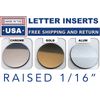 CARBON DASH BREADBOX PLASTIC LETTERS INSERTS FOR CORVETTE C4 1984 - 1990