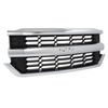 For 2016-2018 2017 Chevrolet Silverado 1500 Front Upper Grille Chrome Grill
