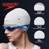 Speedo White Combination Adult Bubble Cap - Unisex