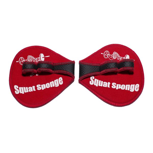 Squat Sponge Alligator Grip Pad RED