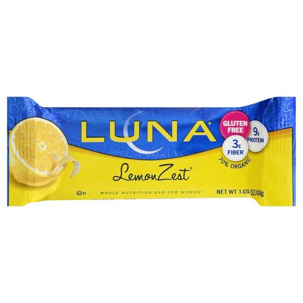 Clif, Bar Luna Lemon Zest, 1.69 Ounce, 15 Pack