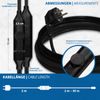 Waterproof Pipe Heating 10 m with Built-in Thermostat Gutter Heating