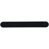 PARSA Beauty Flair Rubber, Soft Touch Toothbrush Case, Modern Design, Black, Polystyrene, Durable Toothbrush Case, Hygienic Toothbrush Box, Compact, Travel Case