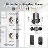 ARPHA Smart Fingerprint Keyless Door Lock Keypad Deadbolt Anti-Peep APP+Knob Set