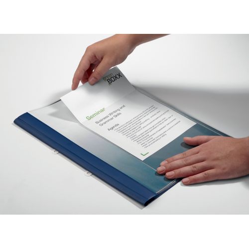Durable POCKETFIX Self Adhesive A5 Pockets - German Made Sticky Back Plastic Filing Holder Wallets Stick on Pouch - 25 Pack