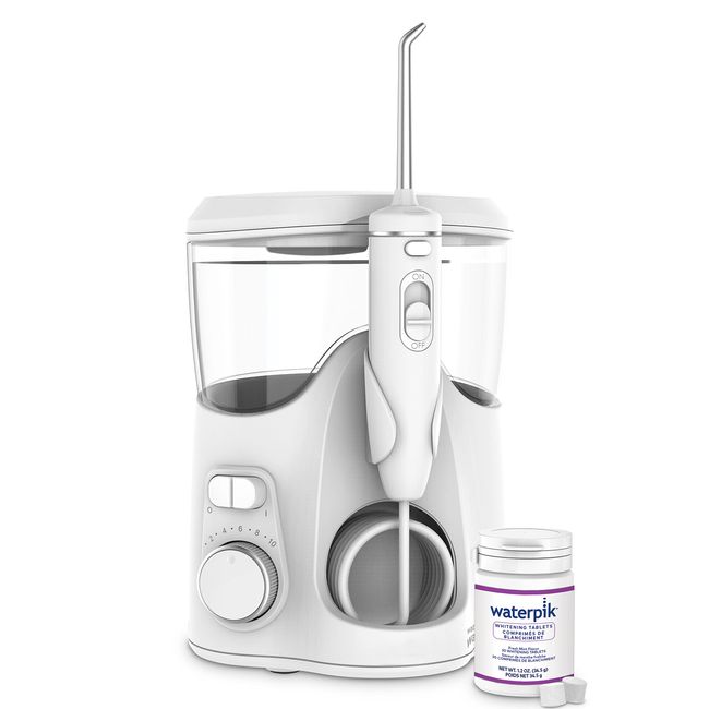Waterpik Whitening Water Flosser With 5 Tips, ADA Accepted, WF-06