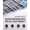 Pro Ice Insert Set for Scapula Cervical Cold Therapy Wrap - PI 101 Neck Shoulder Ice Pack Inserts Only