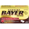 Genuine Bayer Aspirin 325mg Tablets, 50-Count (Pack of 2)