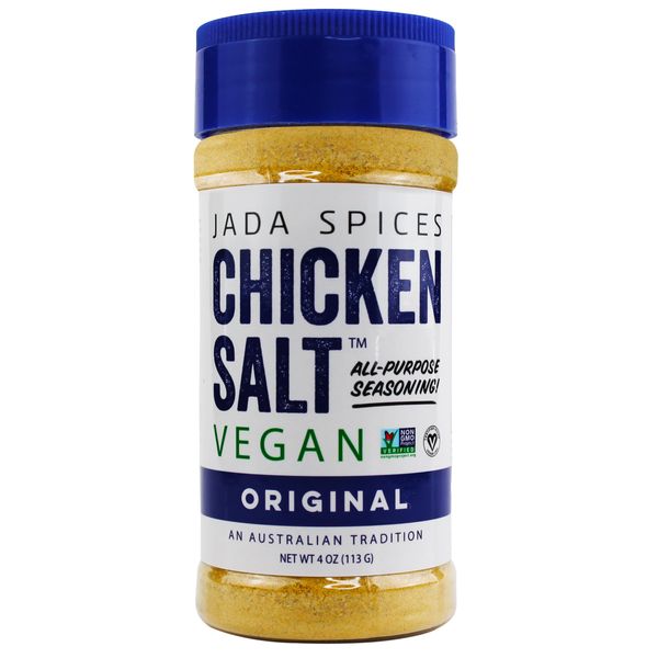 JADA Spices Chicken Salt Spice and Seasoning - Original Flavor - Vegan, Keto & Paleo Friendly - Perfect for Cooking, BBQ, Grilling, Rubs, Popcorn and more - Preservative & Additive Free