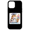 iPhone 13 Pro Max Cat Vendor Serving Dessert With Holiday Egg Toppings. Cream Case