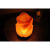 Himalayan Salt Rose Flower Shape Lamp, Salt Ionizer, Dimmer Switch, Decor, 8"