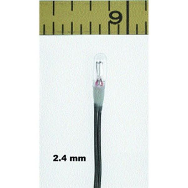 Miniatronics 2.4mm Mini-Lamp, 1.5V (10) MNT1820110