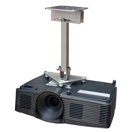 PCMD, LLC. Projector Ceiling Mount Compatible with BenQ CinePrime EH620 HT3550 TK810 TK850 W2700 with Lateral Shift Coupling (12-Inch Extension)