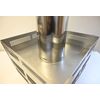 Wood Burning Fireplace Square Top Termination w/Slip Section Chimney Termination
