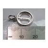 Letter I Initial .925 silver charm pendant x1 initials charms Range10