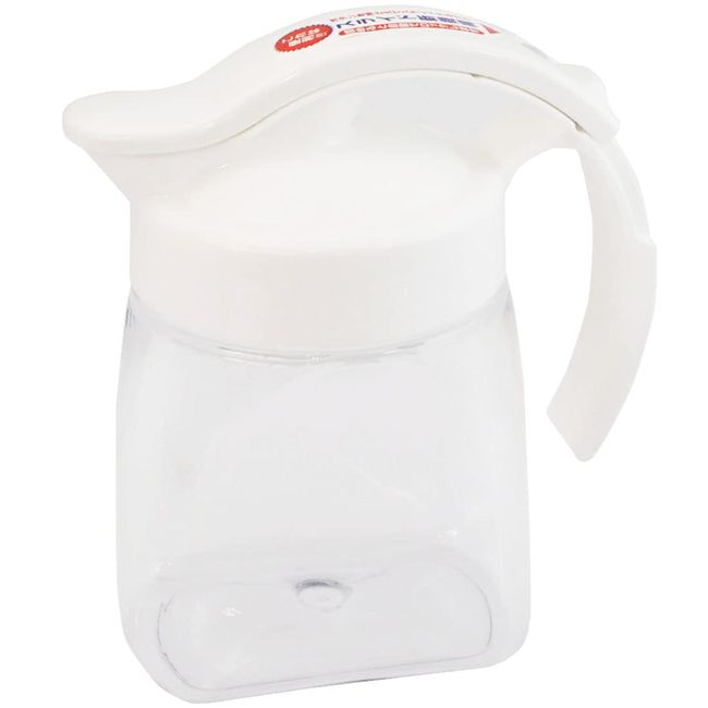 Iwasaki Industry K-1294 W Cold Water Bottle, 23.7 fl oz (700 ml), Vertical and Horizontal Slide Pitcher, Made in Japan, White