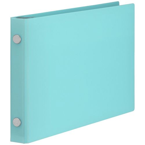 Maruman FM61-52 Loose Leaf Binder Mini Size Into One 5 Hole Light Blue