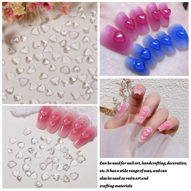 3D Nail Art Charms Kawaii Resin Art Kit Nail Jewel Manicure Decoration  Women