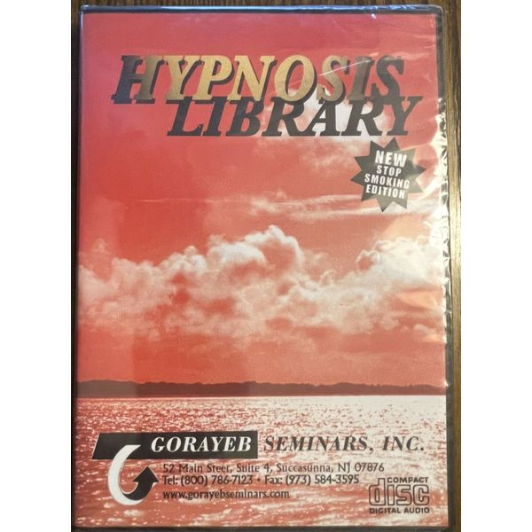 Gorayeb Seminars Hypnosis Library Stop Smoking Edition Audio CD   Sealed