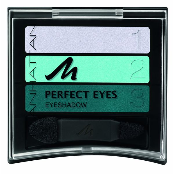 Manhattan Perfect Eyes Trio Eye Shadow Set with Shades 101B / 78K / 87Z 3 g