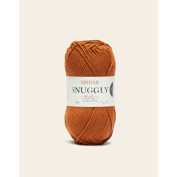 Sirdar Snuggly Replay, DK Double Knitting, Base Camp Brown (125), 50g