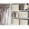 Large Storage Baskets for Organizing, Foldable Storage Baskets for Shelves, Fabr
