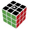 V-CUBE 3 x 3 White Flat | Professional, Fast, and Smooth | Speed Cube | Puzzle | Fidget Toy