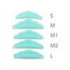 YFFSFDC Eyelash Lift Silicone Pad Lash Perma Curler Eyelash Aid Tool Eyelash Perm Pad 10 Pcs 5 Size Compatible Eyelash Extension Eyelash Perm Pad Perm Curler Pad/Shield